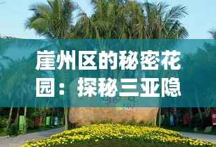 崖州区的秘密花园：探秘三亚隐藏的旅游瑰宝