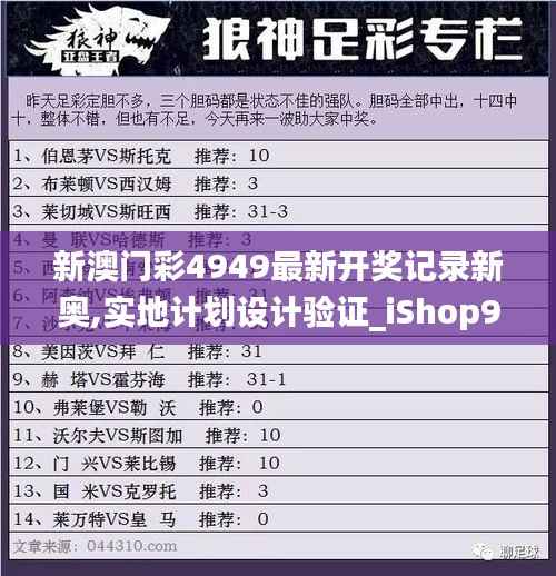 新澳门彩4949最新开奖记录新奥,实地计划设计验证_iShop9.387
