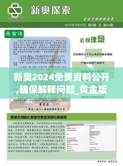新奥2024免费资料公开,确保解释问题_黄金版19.757