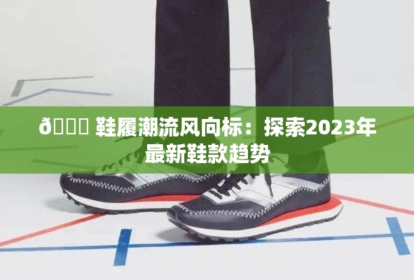 👟 鞋履潮流风向标:探索2023年最新鞋款趋势
