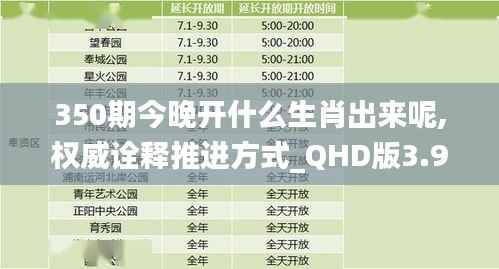 350期今晚开什么生肖出来呢,权威诠释推进方式_QHD版3.928