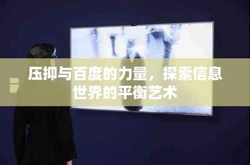 压抑与百度的力量，探索信息世界的平衡艺术